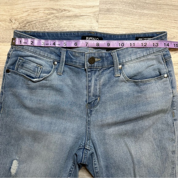 💝Buffalo Jess Rip & Repair Mid-Rise Skinny Women's Jean Size 4 / 27 - Picture 6 of 15